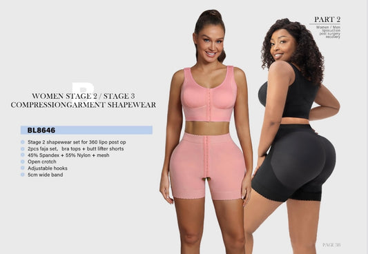 BL8646 – Set de faja Stage 2 de dos piezas