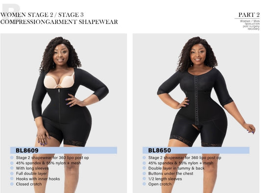 BL8609 – Faja Stage 2 con mangas largas