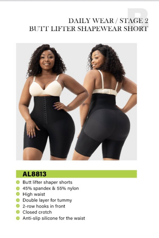 AL8813 – Short Moldeador Antideslizante