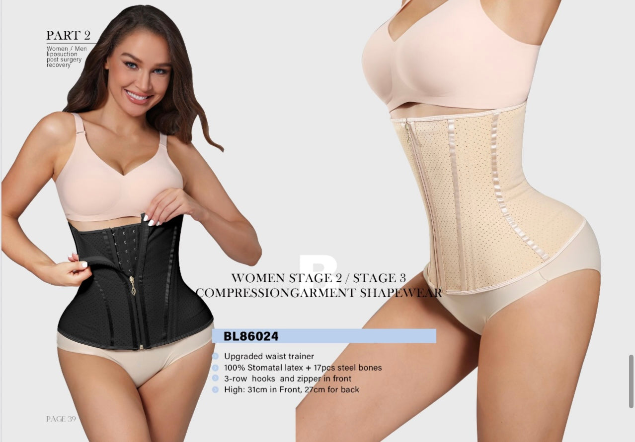BL86024 – Corset reductor con 17 varillas